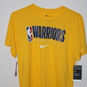 Men’s Nike Warriors basketball drift shirt